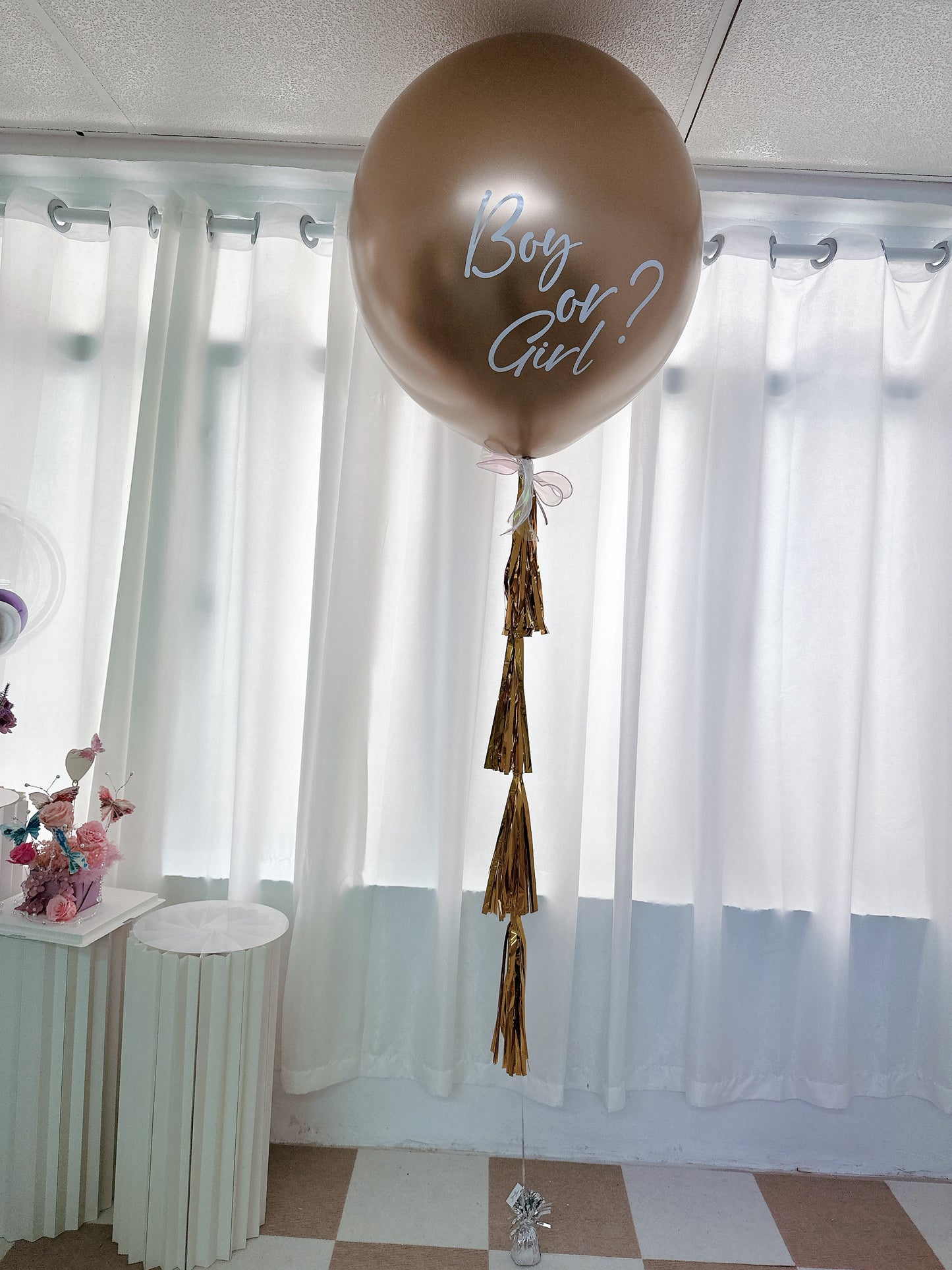性別揭曉氣球套裝套裝Baby Gender Reveal Balloon Set