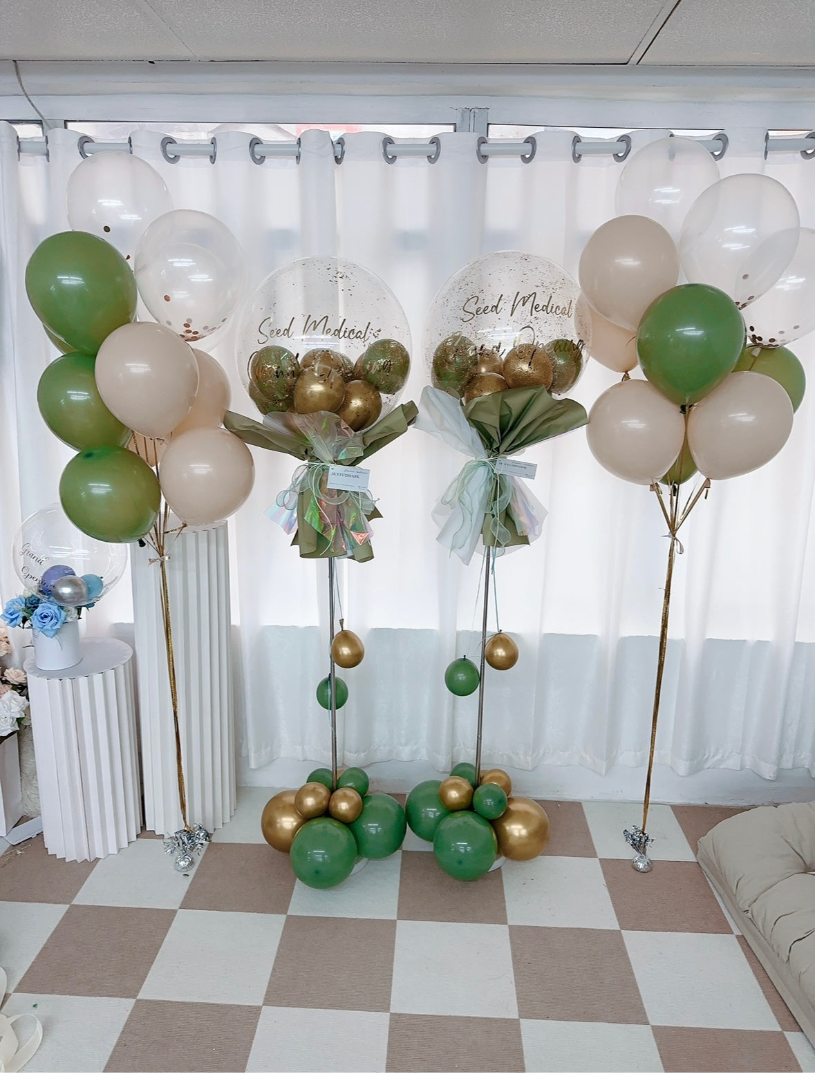 開張氣球Stand套裝Opening Balloon Bouquet Set