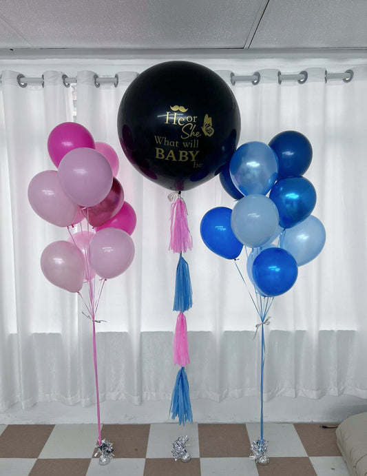 性別揭曉氣球套裝 Baby Gender Reveal Balloon Set