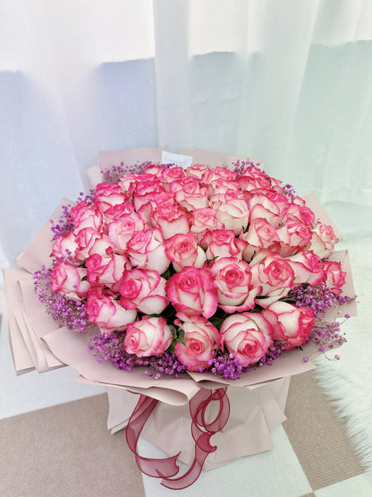 99朵玫瑰鮮花束99 Roses Fresh Flower Bouquet