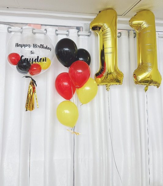 數字氣球串套裝 Birthday Balloon Bouquet Set