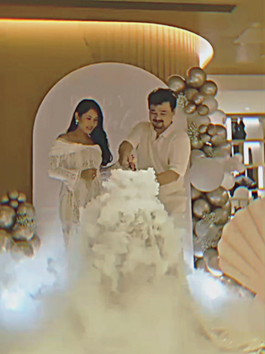 Baby Gender smoky reveal